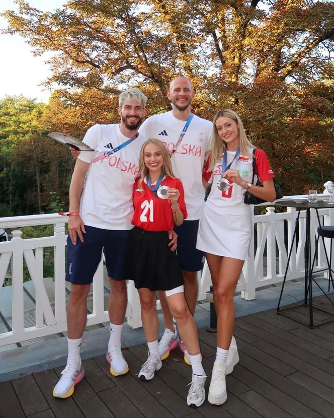 Bartosz Kurek z żoną Anną