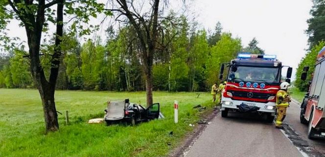 Tragedia na drodze! Czołowe zderzenie i śmierć na miejscu