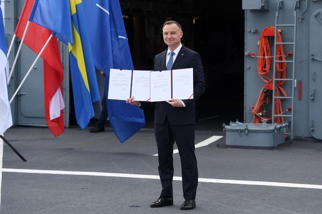 Prezydent Andrzej Duda w Gdyni