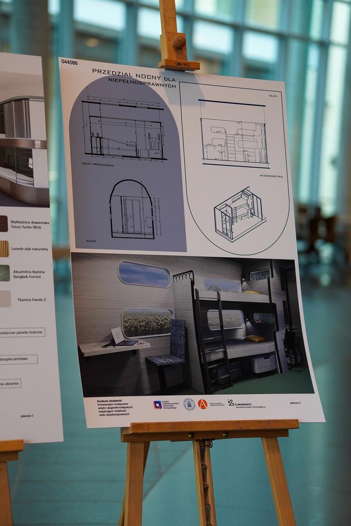 Tak mogą wyglądać wagony przyszłości.