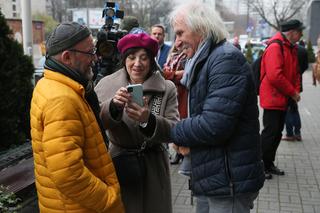 Tym muralem oddano hołd pamięci Ireny Kwiatkowskiej. Aktorka miała wielkie marzenie przed śmiercią