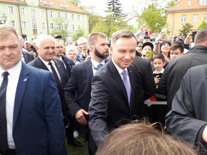 Prezydent Andrzej Duda w Zielonej Górze