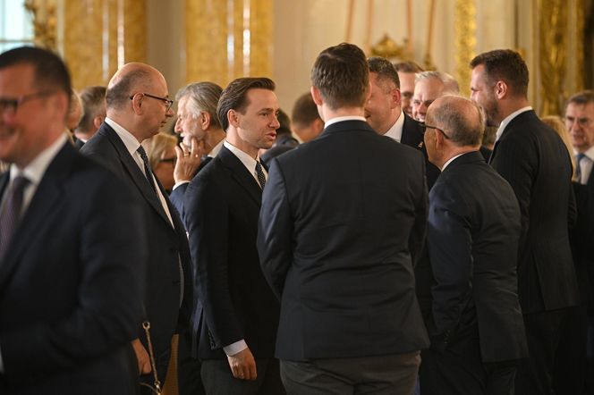 Karol Nawrocki na Zamku Królewskim