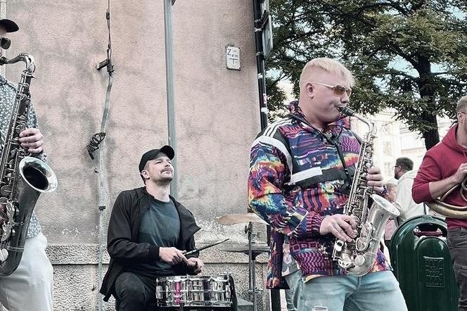 Lublin - Dirty Horns na Wieży Trynitarskiej