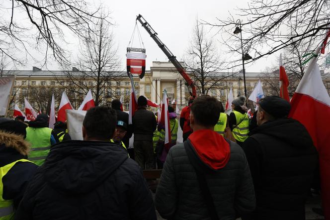  Protest rolników w Warszawie 6.03.2024