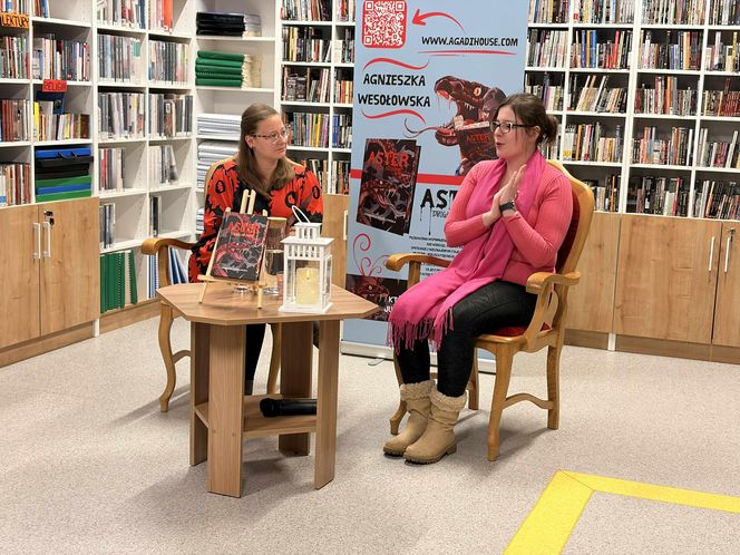 Spotkanie autorskie z Agnieszką Wesołowską w Grudziądzu