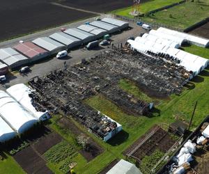 Gigantyczny pożar w Czaczu! Spłonęły magazyny antyków [ZDJĘCIA]