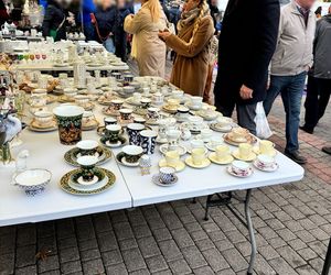 Wcisło buszuje na pchlim targu.