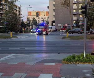 Pożar pustostanu w Warszawie (23.09.2025)