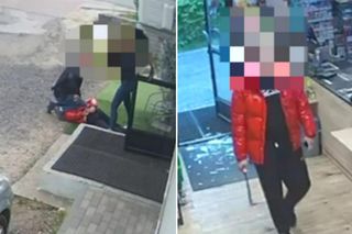 Wpadł do sklepu z maczetą w ręce. Ludzie w panice uciekali na zaplecze