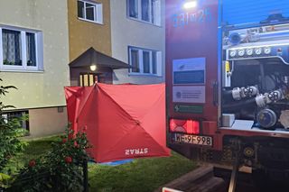 Zginęli w ogniu. Dramatyczny pożar domu w Nowym Dworze Mazowieckim