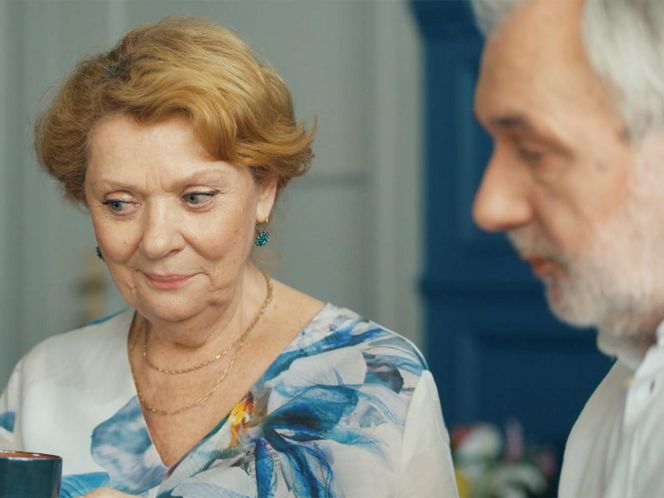 Barwy szczęścia, odcinek 3121: Józefina (Elżbieta Jarosik), Andrzej (Leon Charewicz)