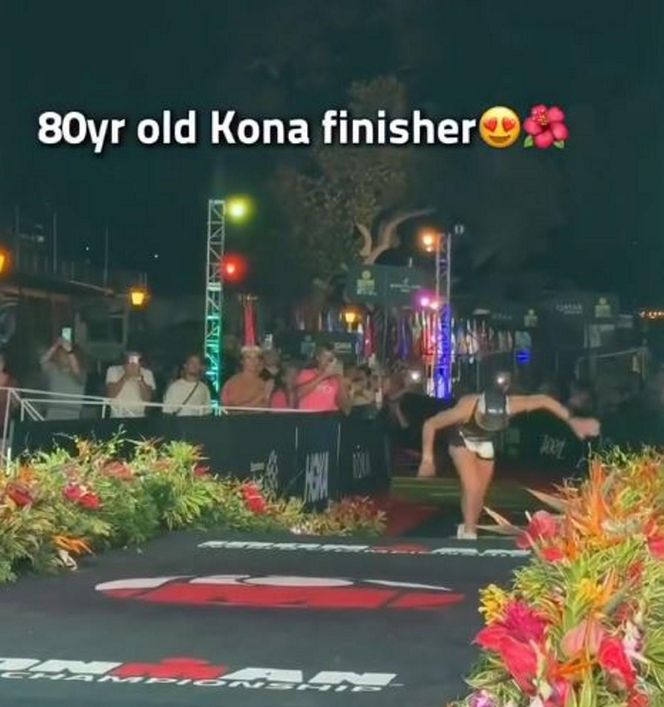 Oto superbabcia! 80-latka ukończyła Ironmana na Hawajach