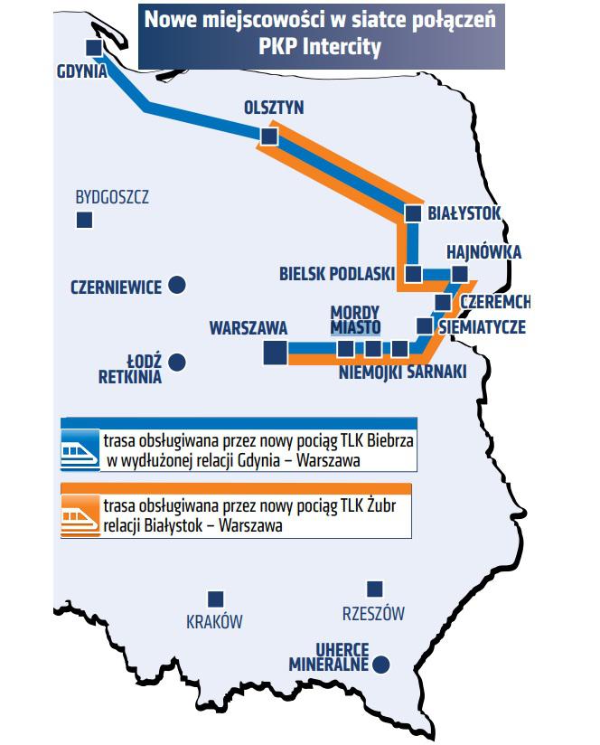 Wakacyjny rozkład jazdy pociągów PKP Intercity. Więcej połączeń i wyższy komfort podróżowania