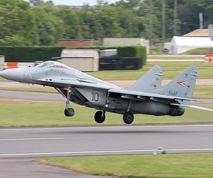 Zuchwała kradzież na Węgrzech. Z bazy wojskowej skradziono komponenty do MiG-ów-29