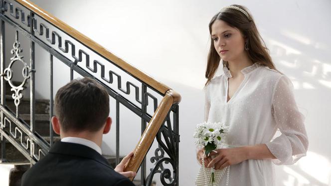 M jak miłość, odc. 1512: Lilka (Monika Mielnicka), Mateusz (Krystian Domagała)