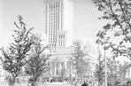 Pałac Kultury i Nauki w Warszawie na archiwalnych  fotografiach (1955 r.)