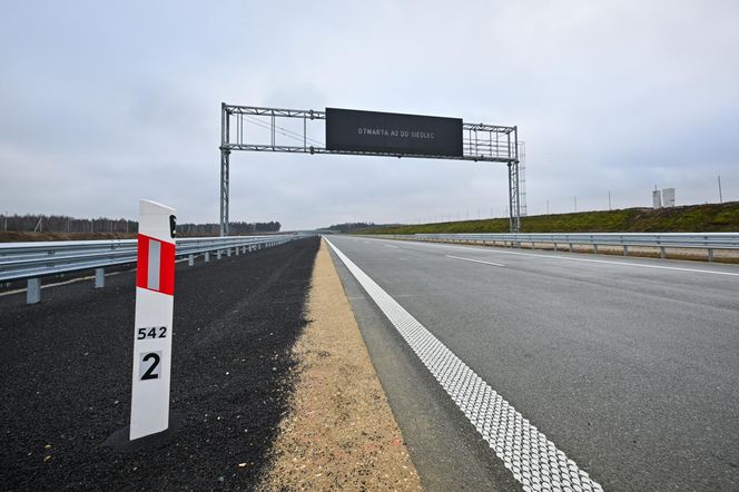 Otwarcie odcinka autostrady A2 Groszki - Siedlce Zachód (18.12.2024)