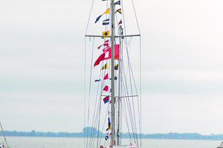 Jacht Kuklińskiego. W honorowym rejsie przez kanał Mierzei Wiślanej