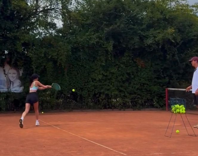 Roxie Węgiel pokochała tenisa 