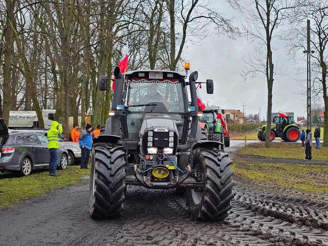 Rozpoczął się dzisiejszy protest rolników