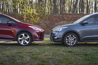 Hyundai i20 Active 1.0 T-GDI 100 KM vs. Ford Fiesta Active 1.5 EcoBlue 120 KM