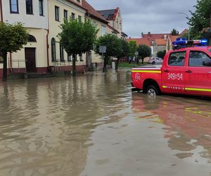 Strażacy z Elbląga uratowali szpital przed zalaniem