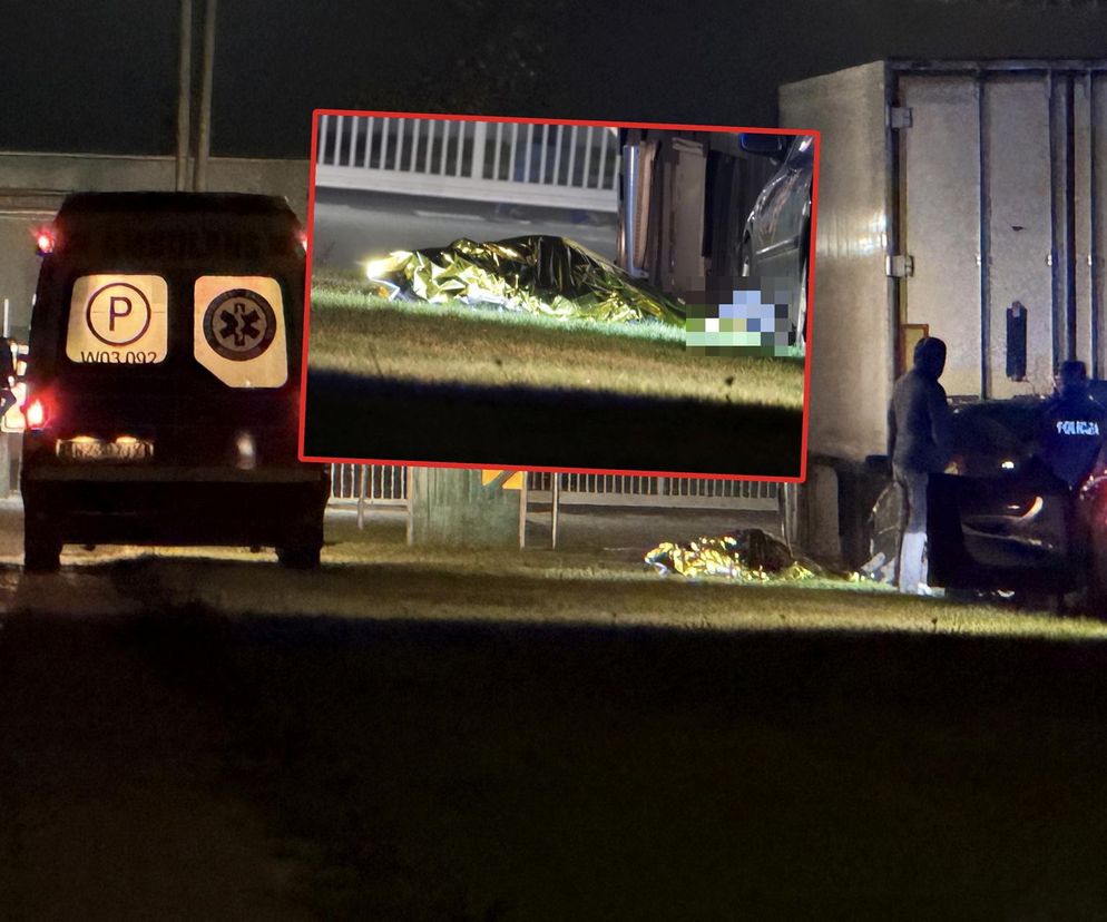 Kierowca toyoty nie przeżył potwornego uderzenia. Jego auto wbiło się w tył naczepy. Policjanci nie wykluczają jednego…