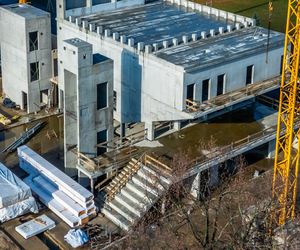 Budowa Kulturoteki w Wesołej w Warszawie