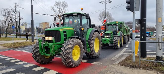 Protest rolników w Lublinie [GALERIA]