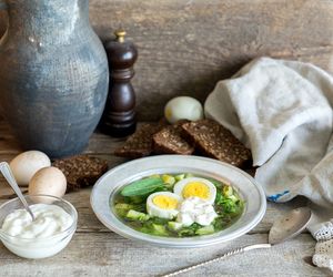 Chłodnik szczawiowy - przepis na chłodnik ze szczawiu