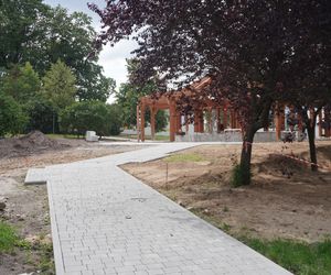 Tężnia solankowa w Parku im. Jadwigi Dziekońskiej