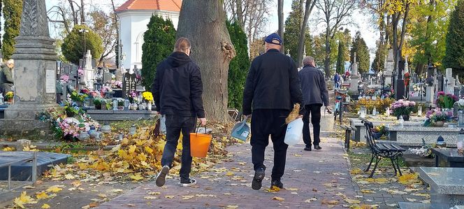 Przygotowania do Wszystkich Świętych Zamość