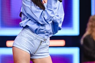 Roxie Węgiel grała w kosza na słynnej arenie