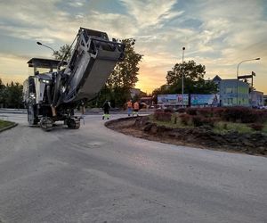 Siedlce: większe utrudnienia na ulicy Partyzantów na rondzie Solidarności