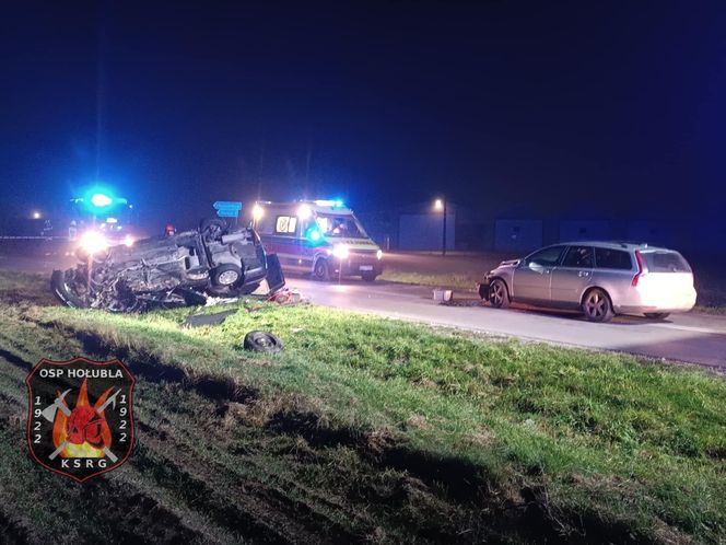 Poważny wypadek w Krześlinku