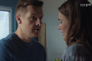 M jak miłość odc. 1648. Franka (Dominika Kachlik), Paweł (Rafał Mroczek)