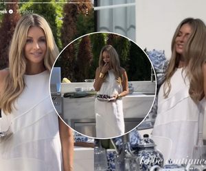 Śliczna Gosia Rozenek jak Barbie w luksusowym domku. To jej nowa willa! Tylko spójrzcie, co stoi w ogrodzie