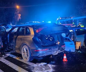 Śmiertelny wypadek pod Lesznem