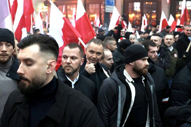 Karol Nawrocki na Marszu 2025