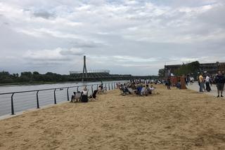 Plaża na nowych Bulwarach