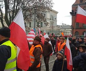 Protest rolników w Bydgoszczy