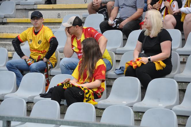 Korona Kielce - Ruch Chorzów. Zdjęcia kibiców na Suzuki Arenie