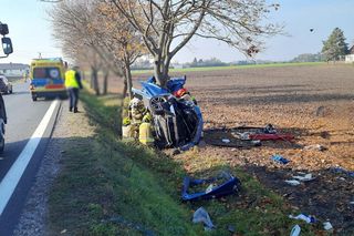 Tragiczny wypadek pod Inowrocławiem. Mateusz nie miał żadnych szans