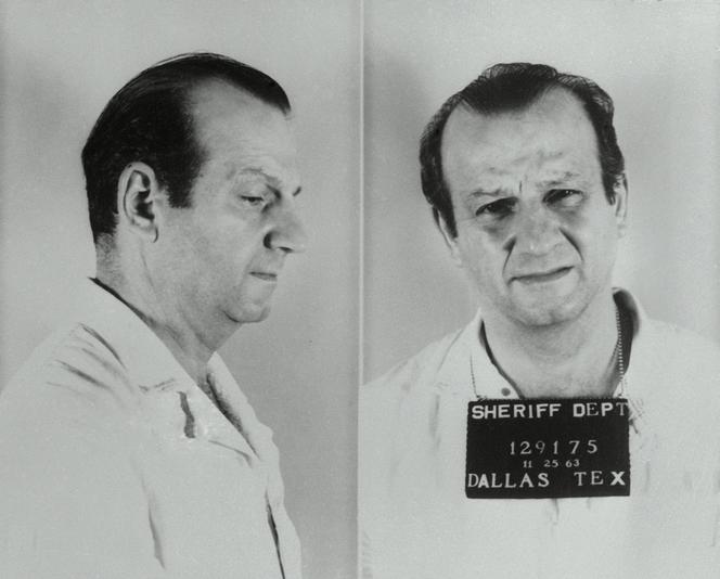 Jack Ruby po aresztowaniu 25.11.1963. - zdjęcie z kartoteki policyjnej