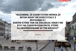 Białostoczanie oceniają Rynek Kościuszki