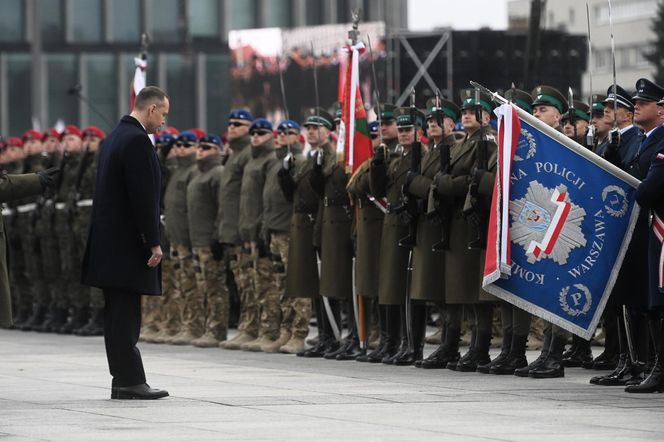 Święto Niepodległości. Karol Nawrocki na placu Piłsudskiego