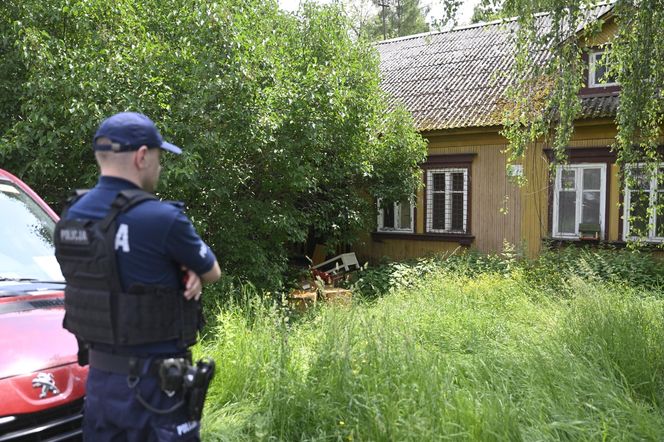 Policja na Osiedlu Przyjaźń w Warszawie 