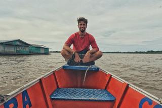 Michał Malinowski pływa po świecie na łodzi