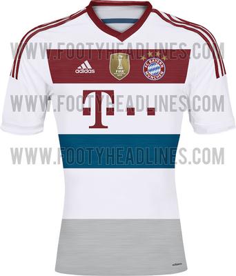 Bayern Monachium - koszulka wyjazdowa